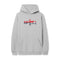 Cash Only Crown Pullover Hood Sweat A Capuche - Cement - Streetart.fr